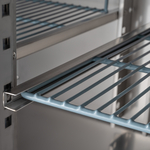 Starline Tiefkühltisch, 2-türig, GN 1/1, 1360x700x850 (BxTxH), ohne Aufkantung