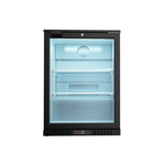 Bar Display Cooler, eine Flügeltür, 600x530x835 mm (BxTxH), schwarz