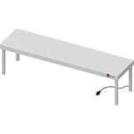 Stalgast Edelstahl Wärmebrücke 1-etagig  900x300x400 mm mit Keramik-Infrarot-Strahlern