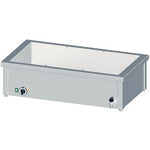 Stalgast Edelstahl Bain-Marie Tischgerät mit einem Becken, für 4x GN1/1410x600x310 mm