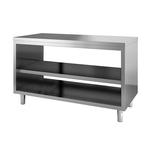 Vaiotec Topline Arbeitsschrank / offen mit Durchreiche, 1800 x 700 mm