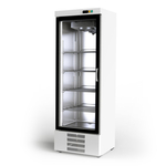 Vaiotec Topline Tiefkühlschrank 500, weiß, 1 Glastür, 680 x 735 mm