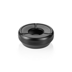 Was Germany Windaschenbecher, Ø 12 cm, schwarz pulverbeschichtet, Edelstahl