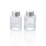 Was Germany Mini Salz-/Pfefferstreuer Set, Ø 4 cm, Höhe 6 cm, Chromnickelstahl 18/8, Glas