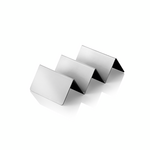 Was Germany Snackpresenter mit 2 Ablagen, 21 x 10 x 5 cm, Edelstahl