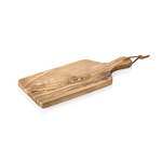 Pure Servierbrett OLIVE, mit Griff, 27 x 13 cm, Olivenholz