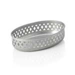 Steel & Style Brotschale VINTAGE, 22 x 15 x 5,5 cm, Chromnickelstahl