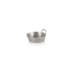 Steel & Style Mini Paella Pfanne HERITAGE, Ø 8 cm, 100 ml, Chromnickelstahl 18/8