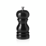 Was Germany Pfeffermühle mit Keramikmahlwerk CLASSIC MILL, Höhe 11 cm, schwarz glänzend, Holz