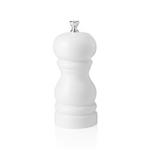 Was Germany Pfeffermühle mit Keramikmahlwerk CLASSIC MILL, Höhe 11 cm, weiß glänzend, Holz
