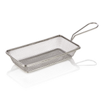 Was Germany Servier- und Frittierkorb, 22 x 12,5 x 4 cm, Chromnickelstahl