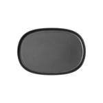 Rockzzero Platte Set, 33 x 23 cm, midnight, Set á 4 Stück, Steinzeug