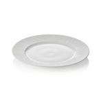 Maya Teller Set SHIRO, flach, Ø 22 cm, weiß, Set á 4 Stück, Porzellan