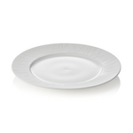 Maya Teller Set SHIRO, flach, Ø 27 cm, weiß, Set á 2 Stück, Porzellan