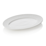 Maya Platte Set SHIRO, 33 x 24,5 x 2,5 cm, weiß, Set á 2 Stück, Porzellan