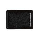 Was Germany Teller Set VIDA NIGHT, flach, 18 x 13 cm, night, Set á 6 Stück, Porzellan