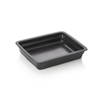 Was Germany GN Behälter Induktion 1/2-065 mm, schwarz, Porzellan