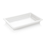 Was Germany GN Behälter Induktion 1/2-065 mm, weiß, Porzellan