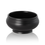 Was Germany Terrine, 0,5 ltr., Ø 12,5 cm, schwarz matt, Porzellan