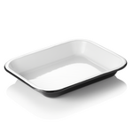 Grace Schale, 28 x 23 x 4,5 cm, 1,9 ltr., Emaille