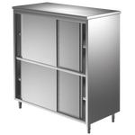 Prismafood Vorratsschrank geteilt je 1 Einlegeboden - Tiefe 60 cm TOP