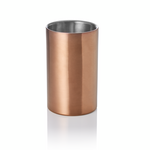 Was Germany Flaschenkühler, Ø 12 cm, Höhe 19 cm, titanium gold, doppelwandig, Chromnickelstahl, PVD Beschichtung