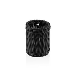 Weaver Pro Besteckkorb Systemkörbe, Ø 12 cm, Höhe 15 cm, schwarz, Polypropylen