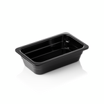 Was Germany GN Behälter GN 65 BLACK 1/4-065 mm, schwarz, Melamin