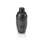 Nocturn Shaker Tattoo, 0,5 ltr., Ø 8,5 cm, schwarz, gold, Chromnickelstahl 18/8