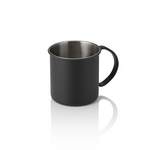 Nocturn Moscow Mule, 0,45 ltr., Ø 9 cm, Höhe 9 cm, schwarz matt, Chromnickelstahl 18/8