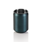 Nocturn Cup, 0,35 ltr., Ø 7 cm, Höhe 10,5 cm, blau matt, Chromnickelstahl 18/8