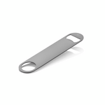 Nocturn Flaschenöffner, 18 x 4 cm, gun metal, Chromnickelstahl 18/8