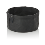 Was Germany Brottasche CRAFT & CRUMBLE, Ø 20 cm, Höhe 13 cm, schwarz, Kraft Paper