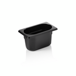 Was Germany GN Behälter GN 96 BLACK 1/9-100 mm, schwarz, Polycarbonat