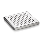 Was Germany Abtropfblech, 15,3 x 15,3 x 1,5 cm, Chromnickelstahl