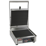 Neumärker Glaskeramik-Kontaktgrill Bistro | Geriffelte Grillplatten 