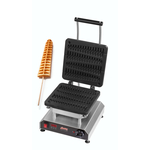 Neumärker Waffeleisen Thermocook® inkl. Lolly-Waffel Wechselplatten (Aluminium antihaftbeschichtet) 