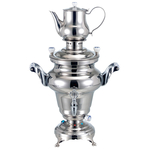 Neumärker Samowar Rebecca 5 Liter + 1,3 Liter