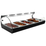 Neumärker Warmhaltevitrine Cristal 4 4x GN 1/3 x 40 mm