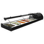 Neumärker Buffet-Kühlvitrine Self-Service Tapas 6 Mit Frontklappen zur Selbstbedienung