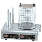 Neumärker Würstchenwärmer Hot-Dog mit seitlichen Stäben 