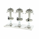 Maxima Gastro Getränkespender - 3 x 8 l - Zentralkühlrohr - funktioniert ohne Stromversorgung