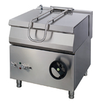 Maxima Gastro Heavy Duty Kippbratpfanne - 50 l - Doppeleinheit - 70 cm Tief - Gas