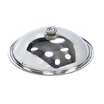 Maxima Gastro Wok Deckel - Ø36 cm - Edelstahl - Induktion