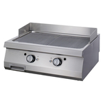 Maxima Gastro Premium Grillplatte - Gerillt - Doppeleinheit - 90 cm Tief - Elektrisch