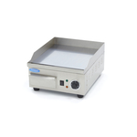 Maxima Gastro Grillplatte - Glatte Chrom - 36 cm - inkl. Tropfschale