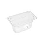 Maxima Gastro Gastronormbehälter - 1/9 GN - 10 cm Tief - Polycarbonat
