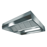 Prismafood Zentral-Deckenhaube kastenform 240x130 ohne Motor ohne Regler