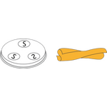 Prismafood Matrize Casarecce Ø 5,7 cm