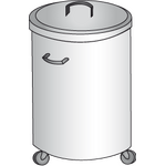 Prismafood Abfalleimer (DxH): 40 x 62 cm